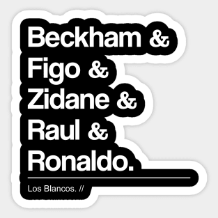 The Legendary of Madrid VII Sticker